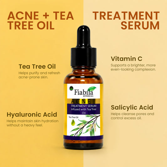 Acne + Tea Tree Oil Treatment Serum