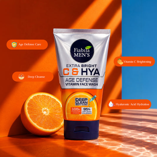 MEN Brightening C + HYA Face Wash
