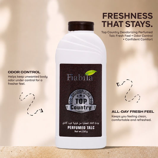 Top Country Perfumed Talc