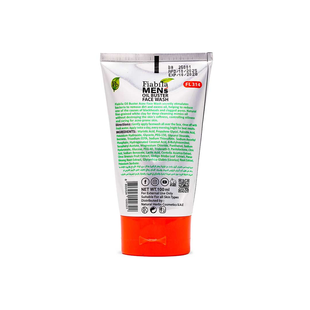 MEN’s OIL + BUSTER Face wash