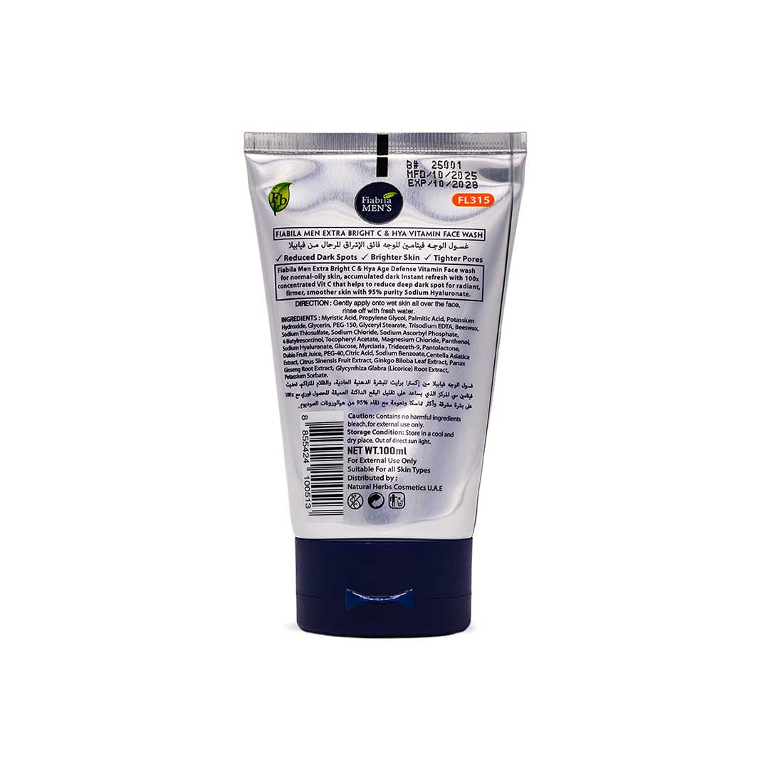 MEN Brightening C + HYA Face Wash