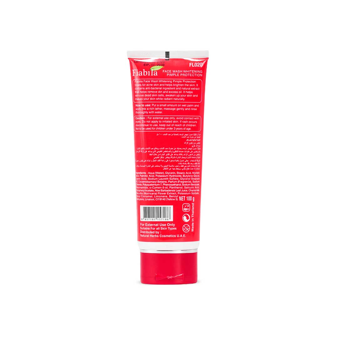 Whitening Face Wash – Pimple Protection