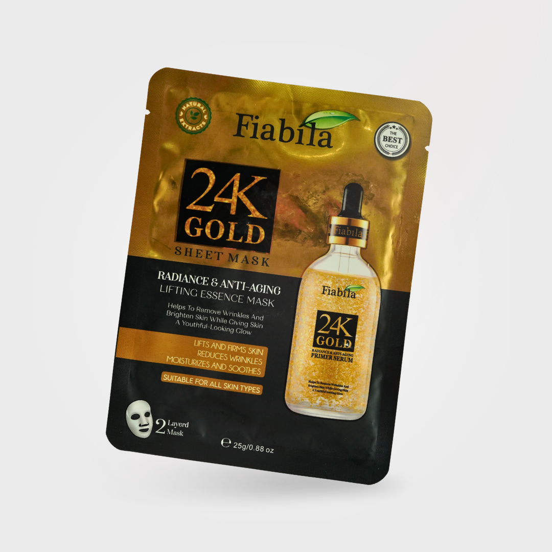 Fiabila 24K Gold Sheet Mask