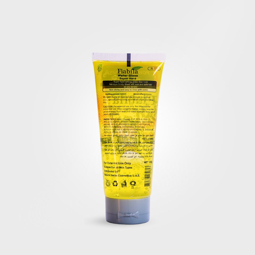 Fiabila Powerful Finish | Strong Hair Styling Gel - Super Hard