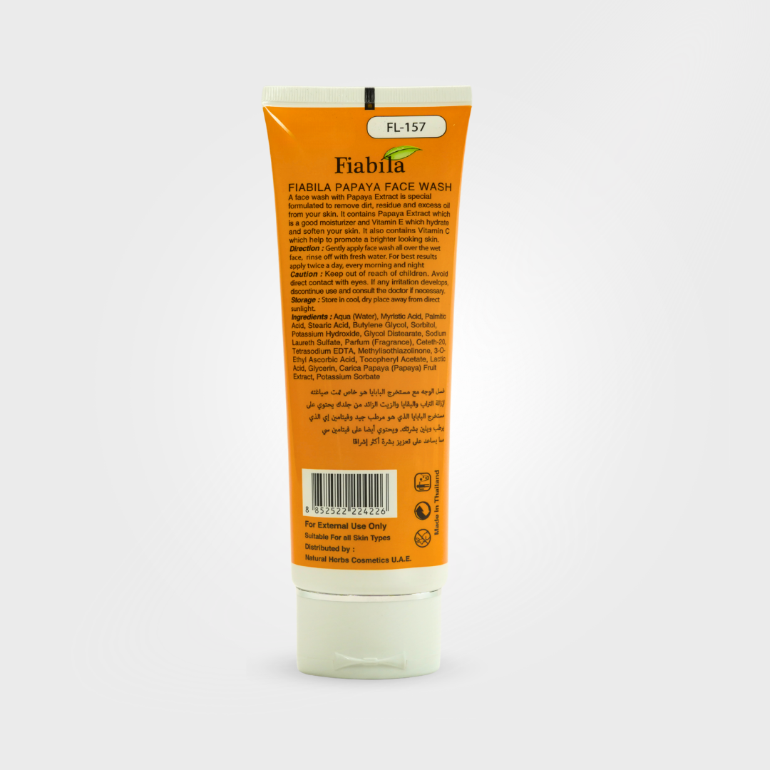 Fiabila Papaya Face Wash