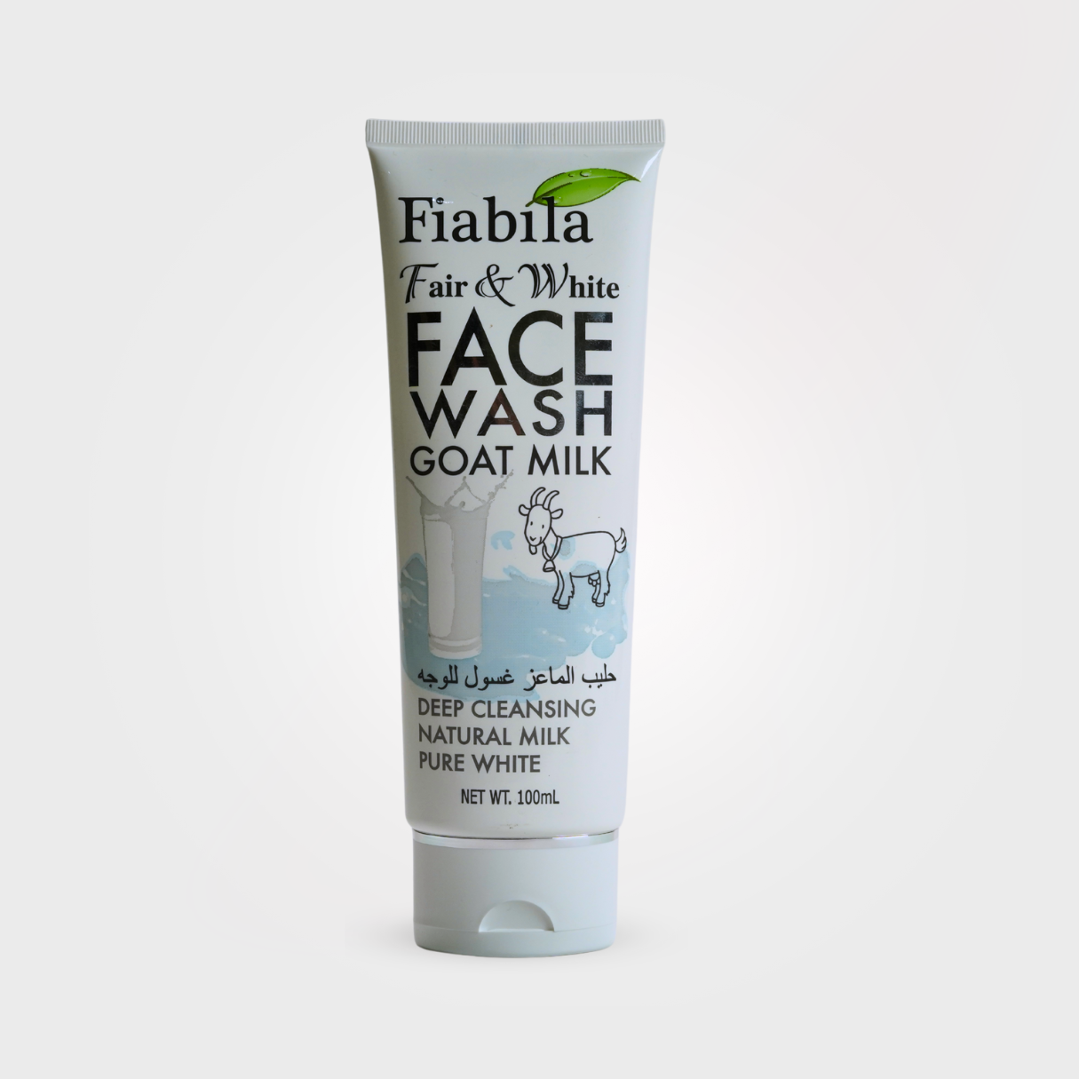 Fiabila Fair & White Goat Milk Face Wash – Deep Cleansing & Nourishment