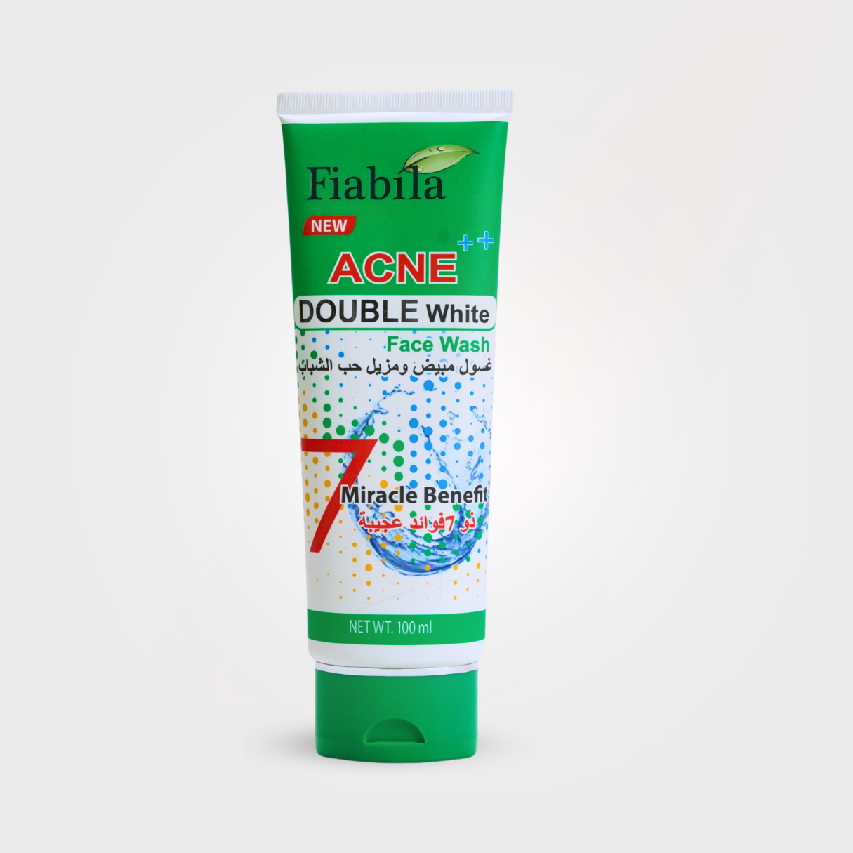 Fiabila Acne Double White Face Wash – Dual Action for Clear & Radiant Skin