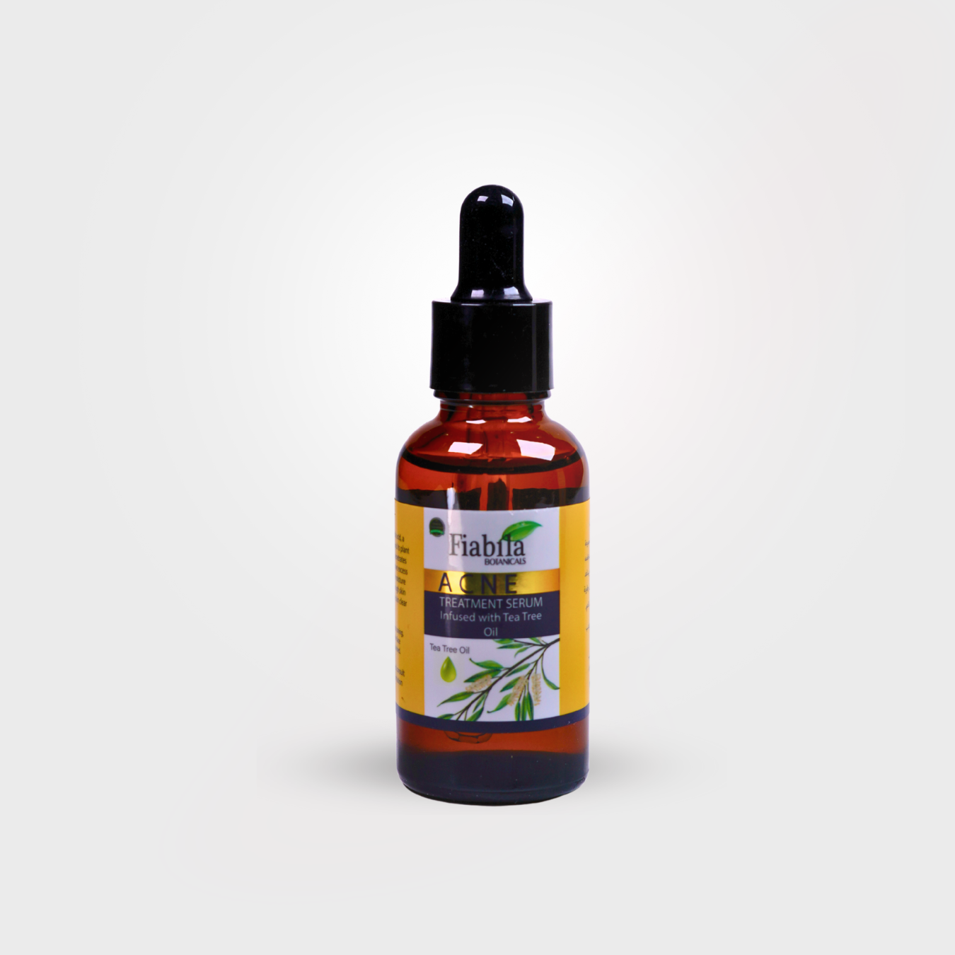 Fiabila Botanicals Acne + Tea Tree Oil Treatment Serum