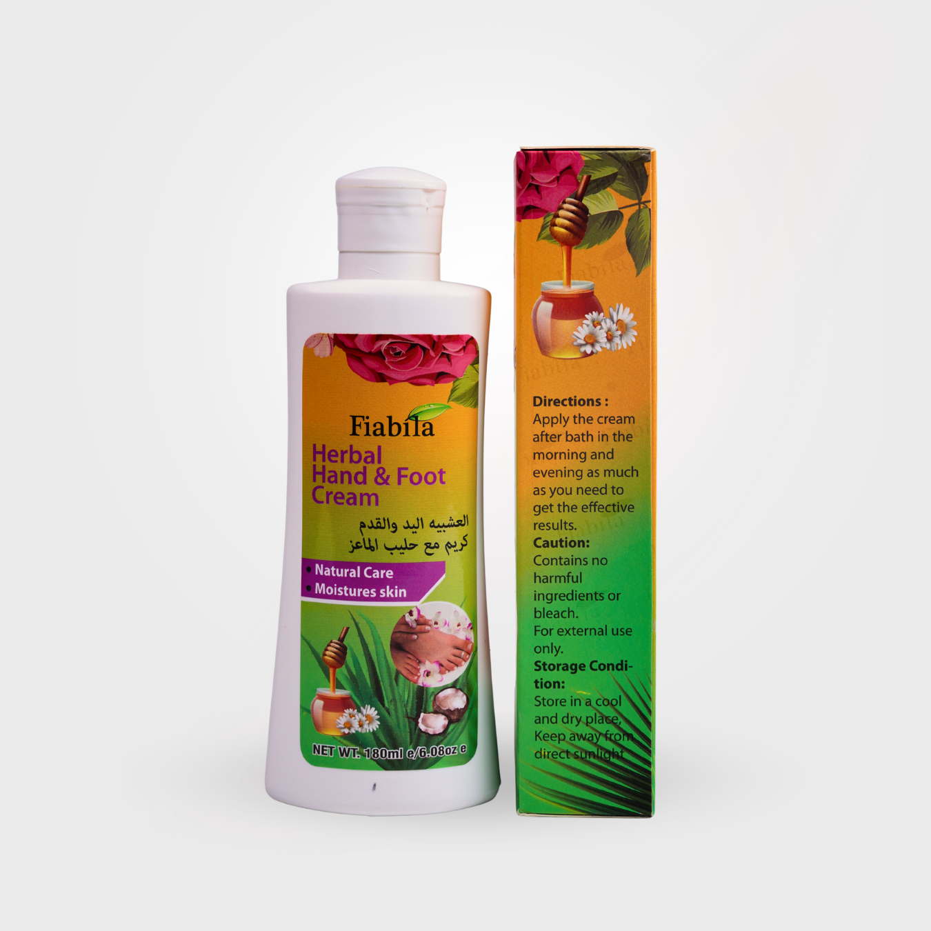 Fiabila Hand & Foot Cream – Herbal Moisturising Cream