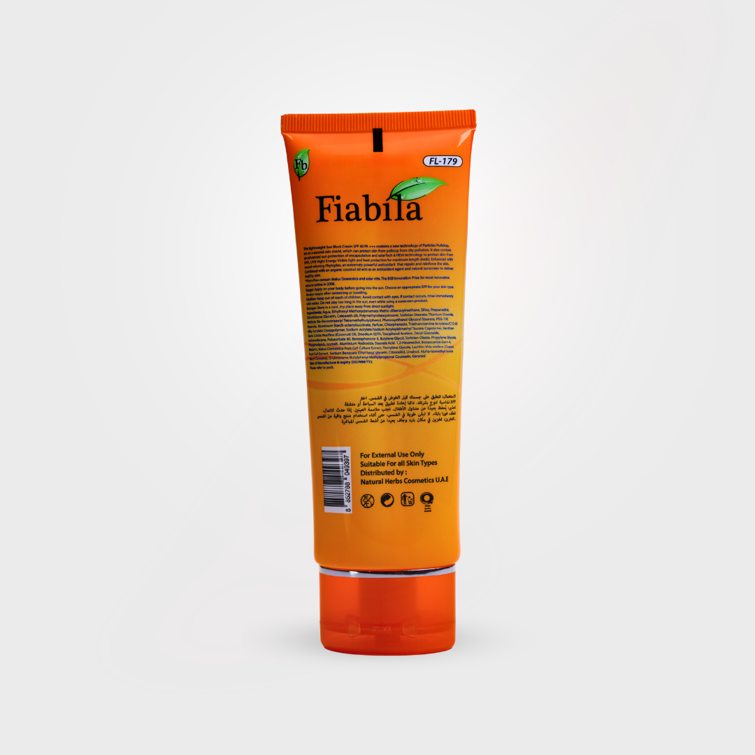 Fiabila Daily Protection SunBlock SPF 60 PA+++