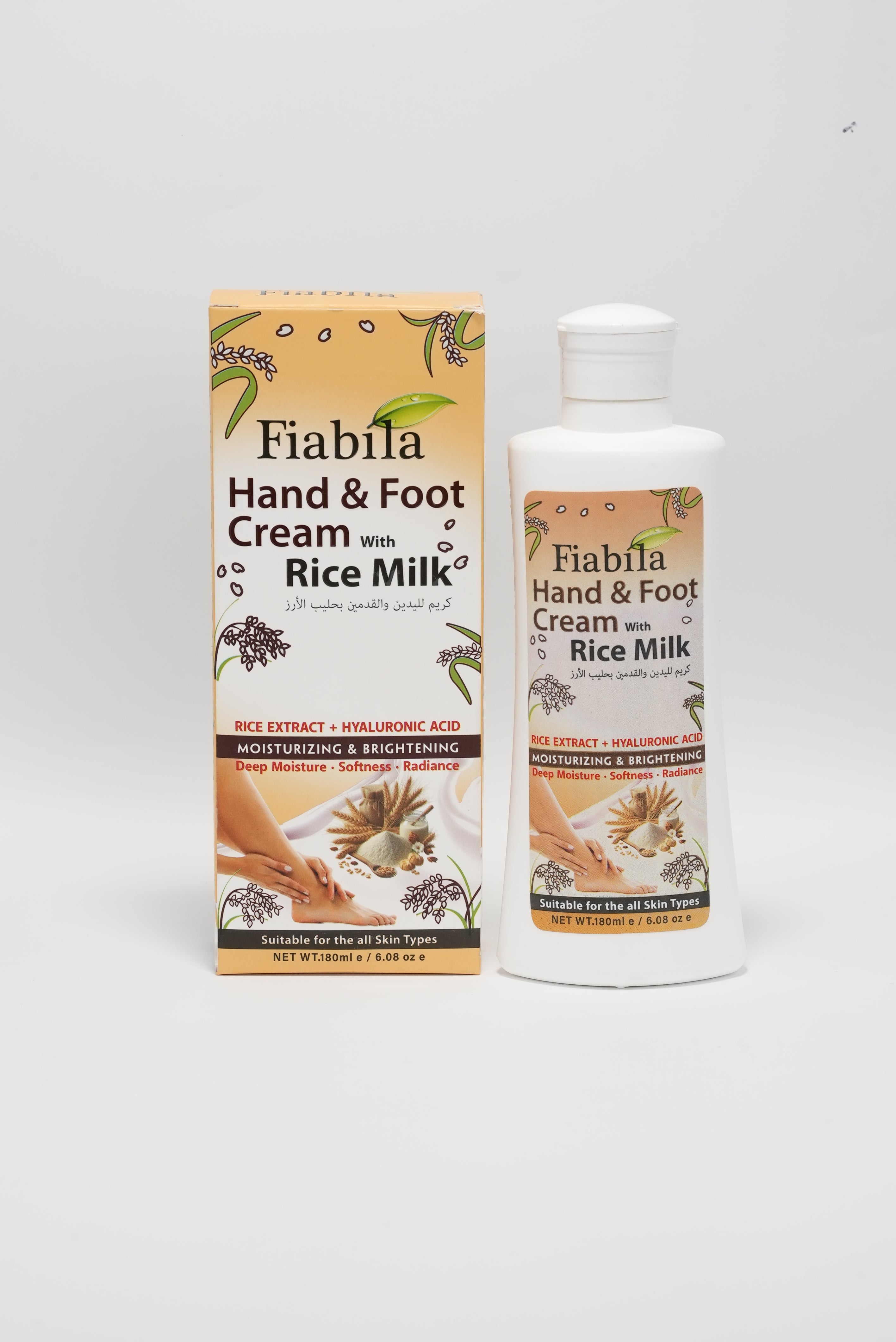 Fiabila Hand & Foot Cream with Rice Milk