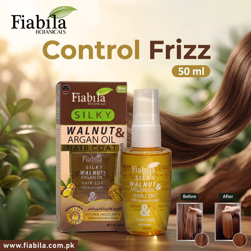 Fiabila Silky Walnut & Argan Oil Hair Coat