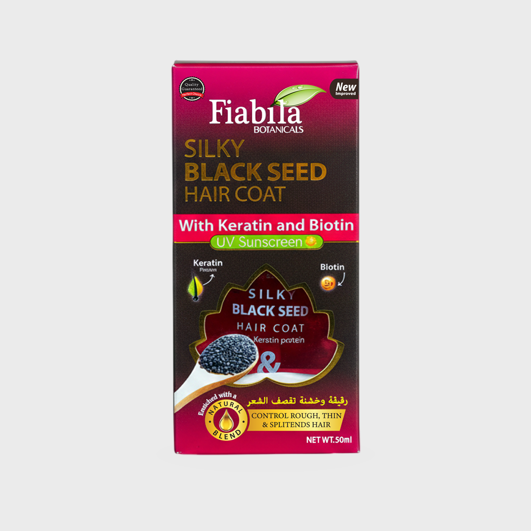 Fiabila Silky Black Seed Hair Coat