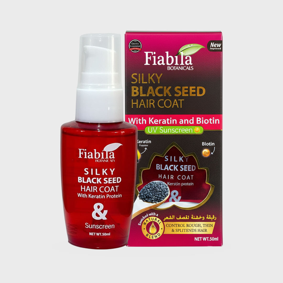 Fiabila Silky Black Seed Hair Coat