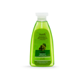 Green bottle of Fiabila Grape Hydrated Shower Gel on a white background