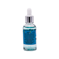 Clear bottle of Vana Silica sparkling water on a white background