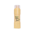 Yellow bottle of hydrogen peroxide cream on a white background