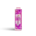 A bottle of Fabrilas Rosemary & Rosemary Hair Conditioner with a pink cap and a pink label decorated with rose illustrations, shown on a white background with a soft shadow.