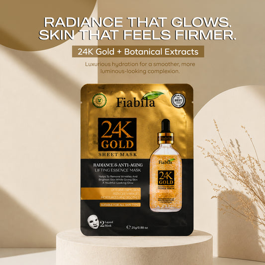 24K Gold Sheet Mask
