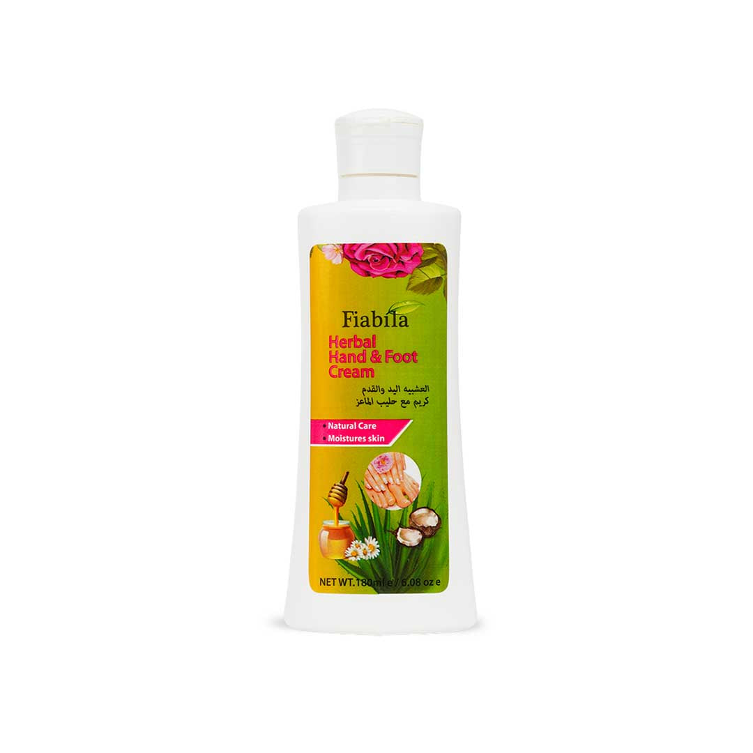 Fiabila Herbal Hand & Foot Cream bottle on a white background
