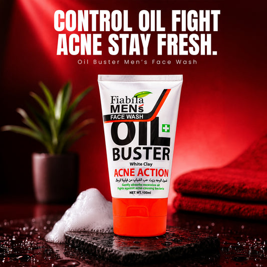 MEN’s OIL + BUSTER Face wash