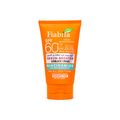 Orange sunblock cream tube with 'Fiabila' branding on a white background