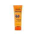 Fiabila Daily Protection SunBlock Cream SPF 60 in a 100ml orange squeeze tube, shown on a plain white background.