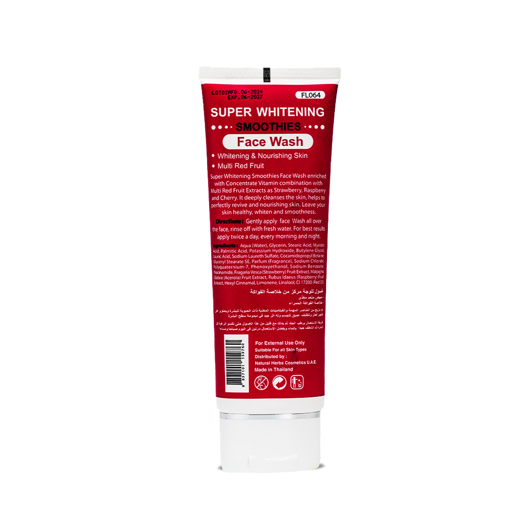 Super Whitening Smoothie Face Wash