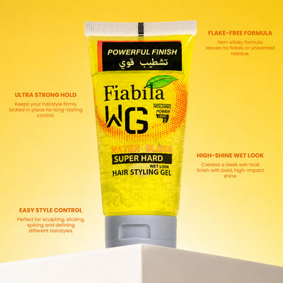 Super Hard Hair Styling Gel