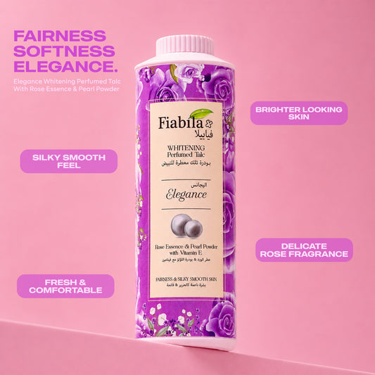 Elegance Whitening Perfumed Talc