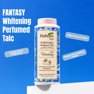 Fantasy Whitening Perfumed Talc