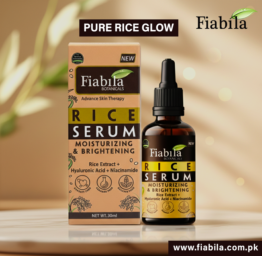 Fiabila Rice Serum – Moisturizing & Brightening