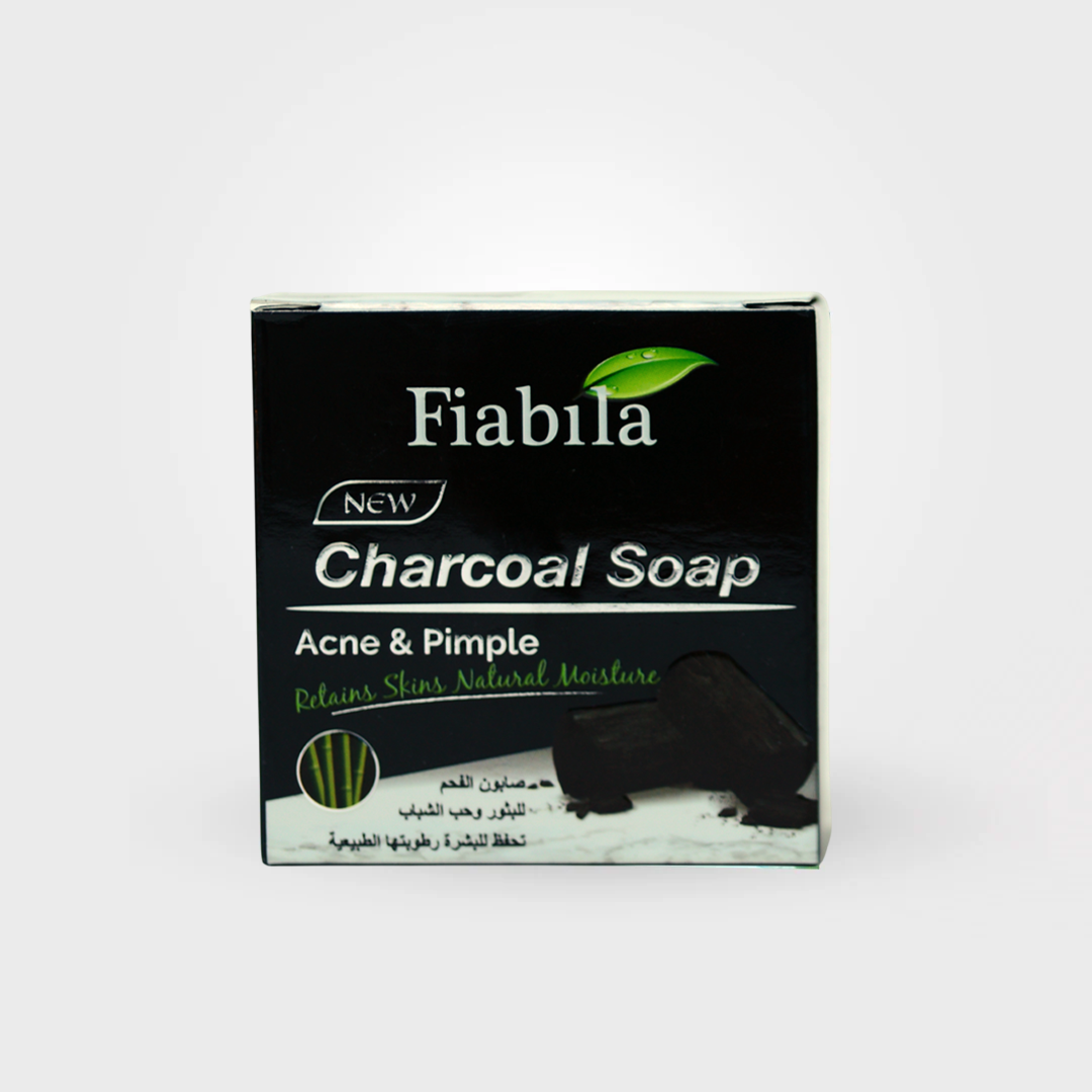 Fiabila Charcoal Soap – Acne & Pimple Care