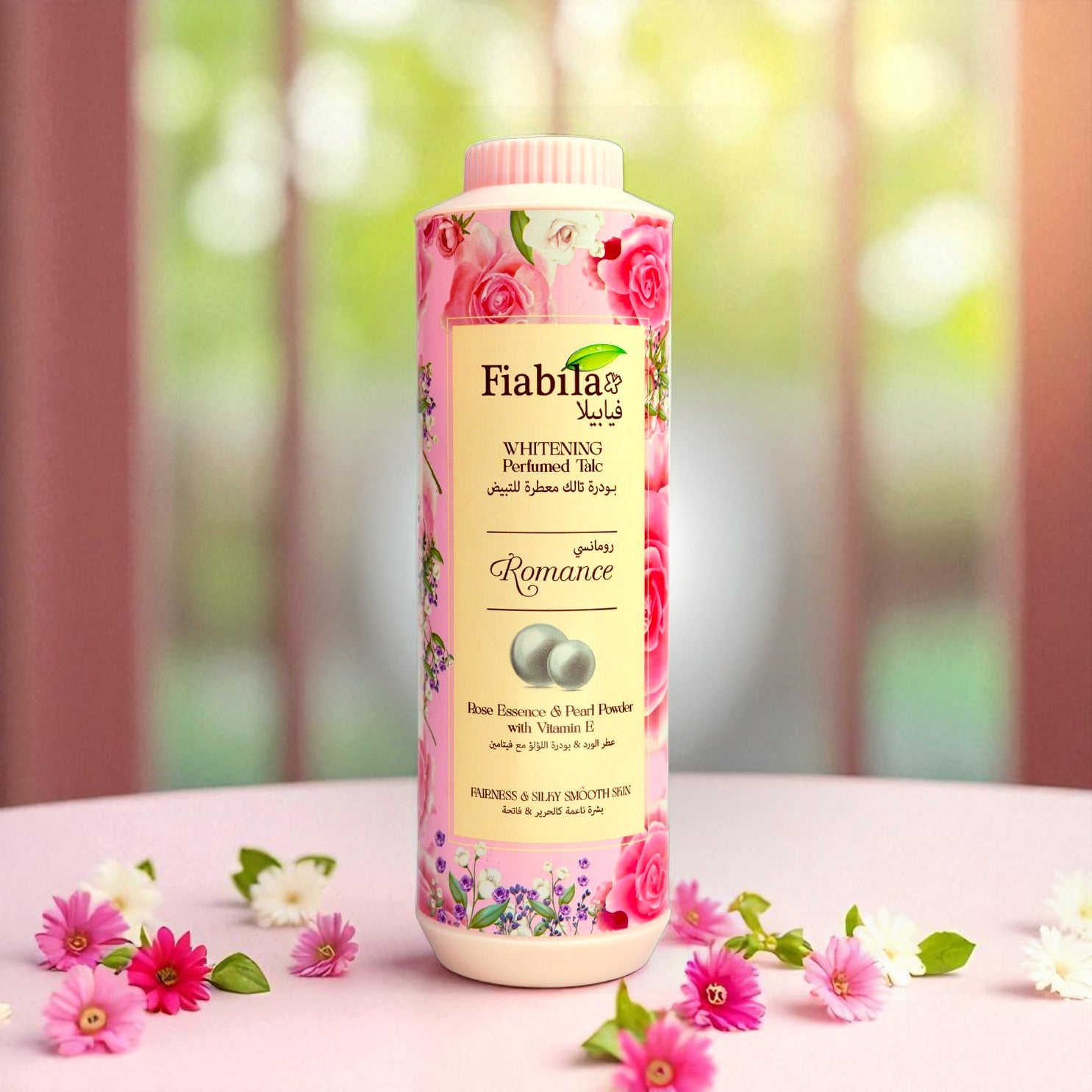 Fiabila Whitening Perfumed Talc – Romance