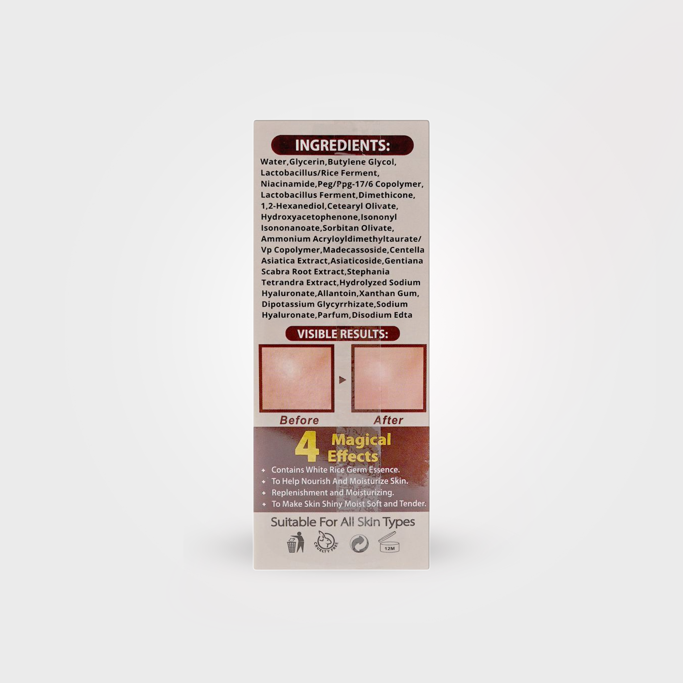 Fiabila Rice Serum – Moisturizing & Brightening