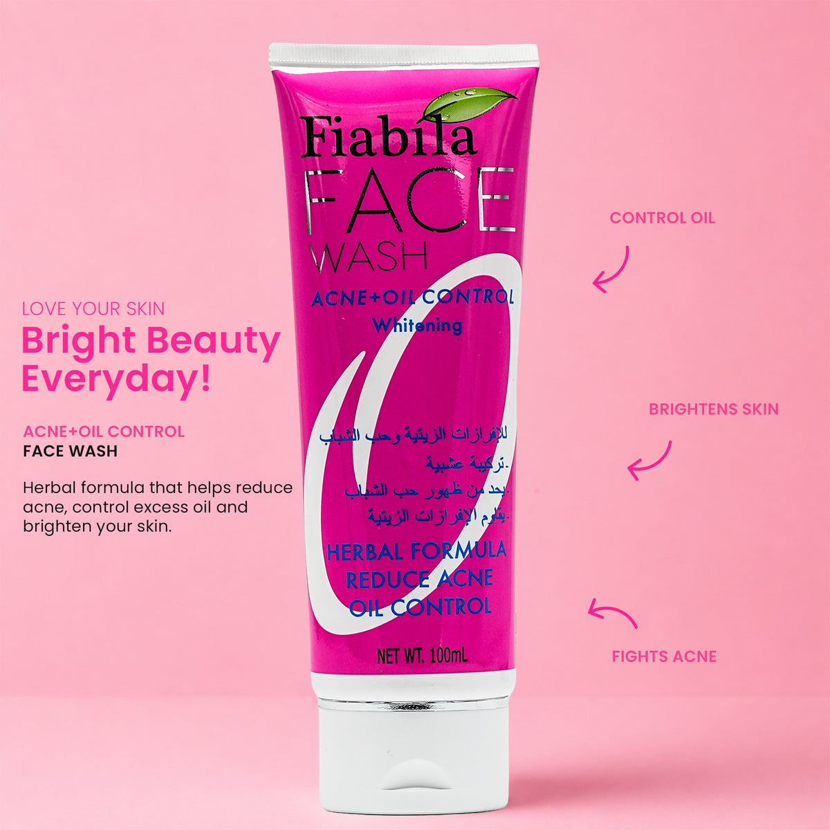Acne + Oil Control Face Wash