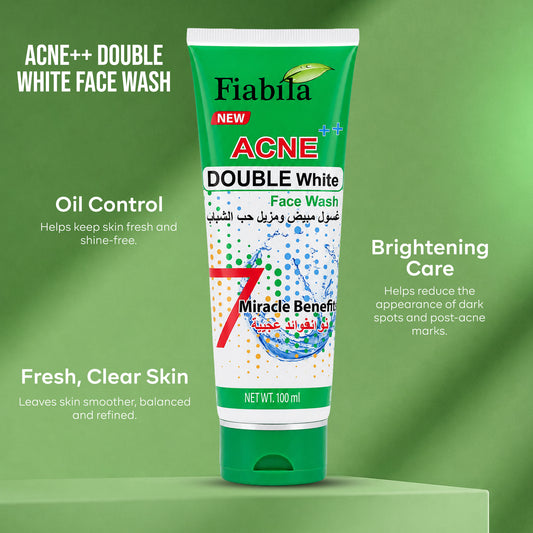 Acne++ Double White Face Wash