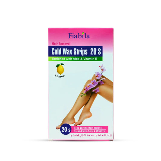 Lemon Cold Wax Strips