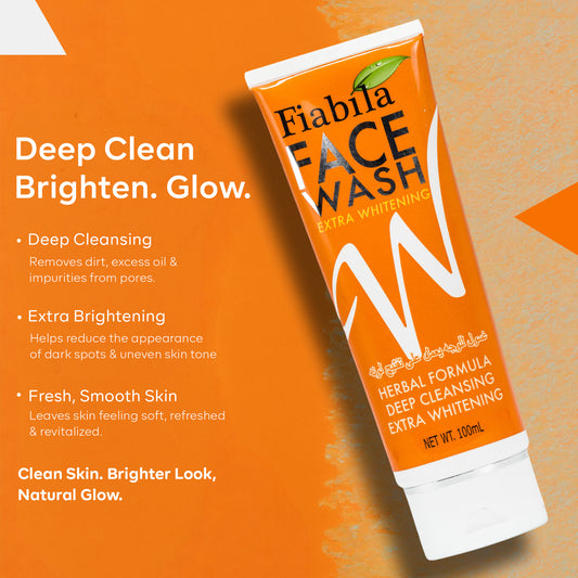 Extra Whitening Face Wash