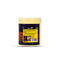 A jar of Fabia Hair Bonding Melt in a pale yellow container with a dark label and yellow text, shown on a white background.