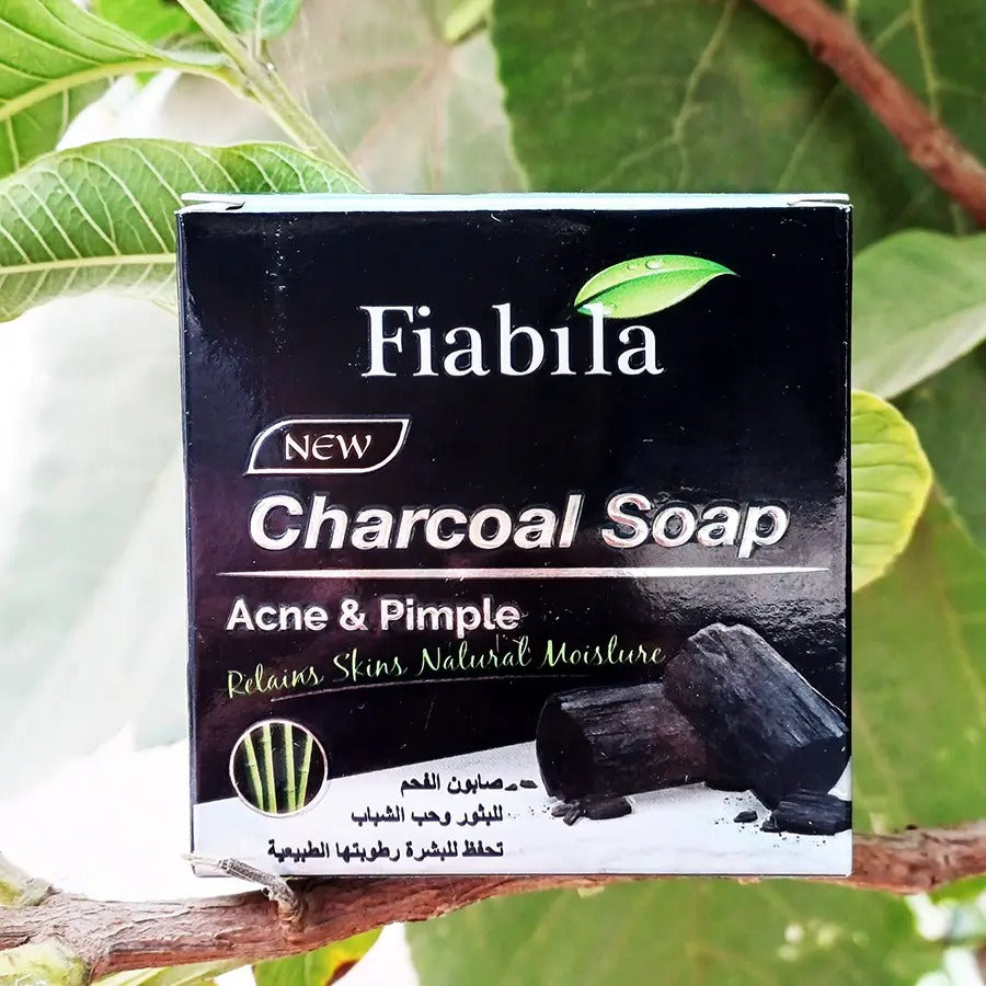 Fiabila Charcoal Soap – Acne & Pimple Care